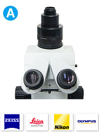 C-mount microscope photo port adapter path