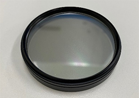wire grid polarizer film framed filter for sensors and cameras